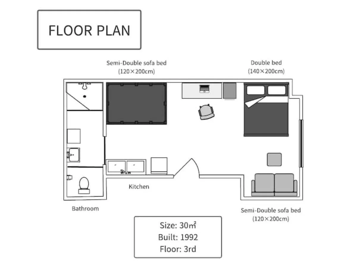 Hakugei Ryokan 2 - Vacation Stay 31011V Prefektura Tokio Apartmán